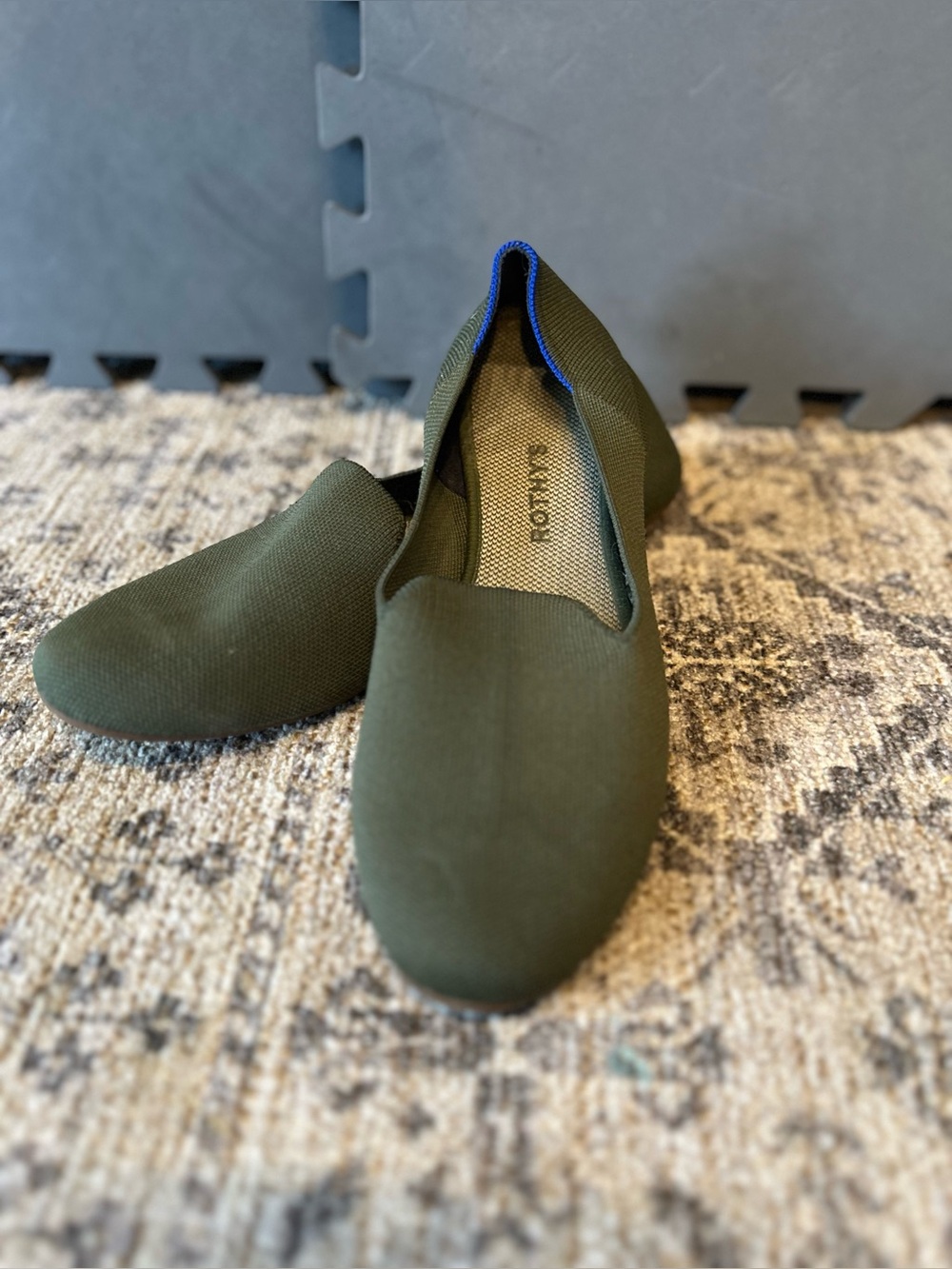 Rothy’s original The Loafer flats Olive Green